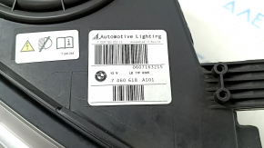 Фара передняя правая в сборе BMW X5 F15 14-18 ксенон с креплениями, песок