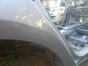 Чверть крило ззаду права Toyota Prius 50 Prime 17-22 без BSM срібло, на кузові, тички, вм'ятини