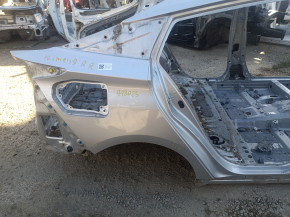 Четверть крыло задняя правая Toyota Prius 50 Prime 17-22 без BSM серебро, на кузове, тычки, вмятины
