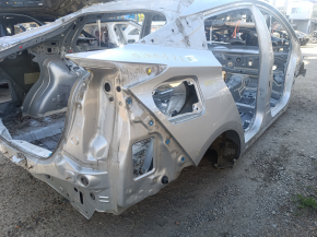 Чверть крило ззаду права Toyota Prius 50 Prime 17-22 без BSM срібло, на кузові, тички, вм'ятини