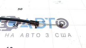 Механизм ручки открытия замка капота подкапотный Audi Q3 83A 19-25 с тросиками, сломано крепление троса