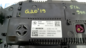 Щиток приборов BMW 3 G20 19-24 12.3", под проекцию, 81к, царапины