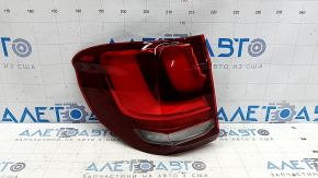 Фонарь внешний крыло левый BMW X5 F15 14-18 LED, потерт