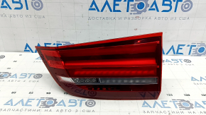 Фонарь внутренний дверь багажника правый BMW X5 F15 14-18 LED, потрескано стекло