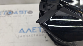 Фара передня ліва в зборі Honda CRV 23-26 LED з чорним глянцевим молдингом, скол на молдингу, потертість