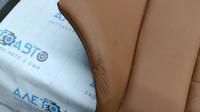 Подушка заднього ряду сидінь 2 ряд BMW 3 G20 19-21 шкіра коричнева COGNAC, під хімчистку, тички