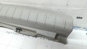 Накладка проема багажника Toyota Prius 30 10-15 серая, с накладкой скобы, царапины
