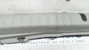 Накладка проема багажника Toyota Prius 30 10-15 серая, с накладкой скобы, царапины