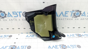 Накладка передней стойки нижняя левая Toyota Prius 30 12-15 черная, царапины