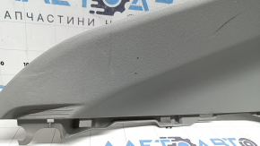 Накладка задней стойки верхняя левая Toyota Prius 30 12-15 серая, цаарпины