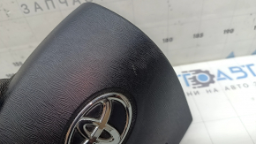 Подушка безопасности airbag в руль водительская Toyota Prius 30 10-15 черная, царапины