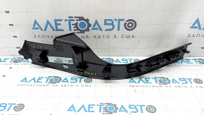 Накладка порога задняя левая BMW X5 F15 14-18 черная под 2 ряда с хром вставкой E-Drive, царапины