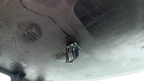 Накладка центральной консоли боковая правая Toyota Prius 30 10-15 черная, побелело крепление