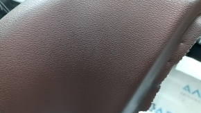 Торпедо передняя панель с AIRBAG BMW X5 F15 14-18 кожа черный верх, коричневый низ Dakota, под проекцию, с подсветкой, царапина, надрыв