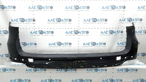 Бампер задний голый BMW X5 F15 14-18 Base под парктроники, черный, царапины