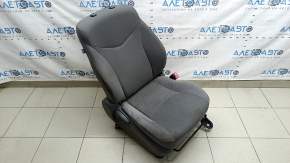 Сидіння пасажирське Toyota Prius 30 12-15 з airbag, механічне, велюр темно-сірий, під хімчистку