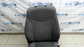 Сиденье пассажирское Toyota Prius 30 12-15 с airbag, механическое, велюр темно-серый, под химчистку