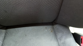 Сиденье пассажирское Toyota Prius 30 12-15 с airbag, механическое, велюр темно-серый, под химчистку