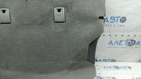 Спинка заднього ряду 2 ряд права Toyota Prius 30 10-15 велюр темно-сірий, з ременем та підлокітником, тильна сторона під хімчистку