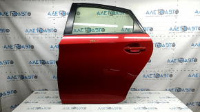 Дверь в сборе задняя левая Toyota Prius 30 10-15 красный 3R3