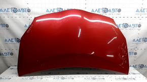Капот голый Toyota Prius 30 10-15 алюминий, красный 3R3