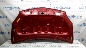 Капот голый Toyota Prius 30 10-15 алюминий, красный 3R3