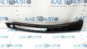Накладка передней панели правая BMW X5 F15 14-18 под дерево глянец, царапины