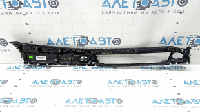 Накладка передней панели правая BMW X5 F15 14-18 под дерево глянец, царапины