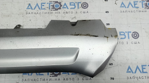Накладка губ переднього бампера Volvo XC90 16-19 затерта, подряпини