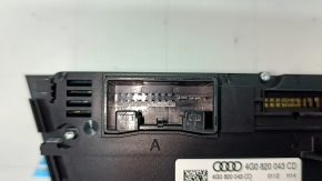 Управление климат-контролем Audi A6 C7 16-18 под 4 зоны с подогревом сидений
