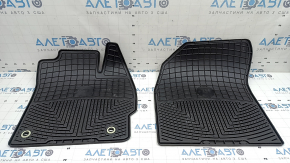 Комплект ковриков салона резина 2шт передние Toyota Prius 30 10-15 черные, WeatherTech