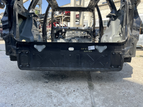 Задняя панель BMW X5 F15 14-18 2 части, на кузове, черная