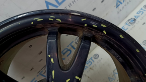 Диск колесный R15 x 6J ET45 5*100 Toyota Prius 30 12-15 рест, легкая бордюрка