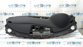 Торпедо передняя панель с AIRBAG Audi A6 C7 16-18 рест, черная