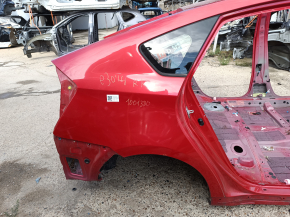 Чверть крило задня права Toyota Prius 30 12-15 червона, на кузові, тички