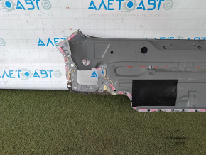 Задняя панель Audi A4 B9 17-25 2 части, высверлена, графит