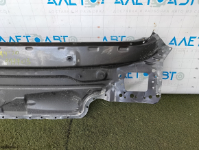 Задняя панель Audi A4 B9 17-25 2 части, высверлена, графит