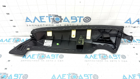 Боковушка 2-го ряда сидений правая Audi A6 C7 16-18 кожа черная, примята