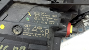 Фара передняя правая в сборе Audi A6 C7 16-18 рест LED, песок