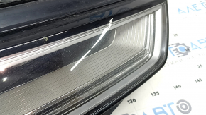 Фара передняя правая в сборе Audi A6 C7 16-18 рест LED, песок