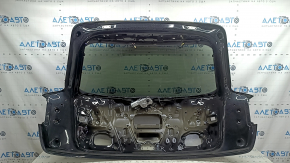Дверь багажника голая со стеклом Audi Q5 80A 21-25 тонировка, черный LY9T, с трапецией