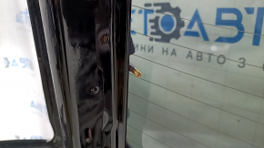 Дверь багажника голая со стеклом Audi Q5 80A 21-25 тонировка, черный LY9T, с трапецией
