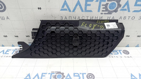 Накладка центральной консоли боковая левая Audi Q5 80A 18-25 черная, царапины