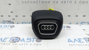 Подушка безопасности airbag в руль водительская Audi Q5 80A 18-24 черная, тип 2