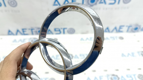Емблема решітки радіатора значок grill Audi A6 C7 16-18 рест, пісок