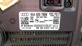 Щиток приборов Audi Q5 80A 21-24 большой дисплей, 115к, сломаны крепления