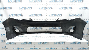 Бампер передний голый Toyota Camry v50 12-14 usa LE XLE, графит, царапины, надломаны крепления, примят