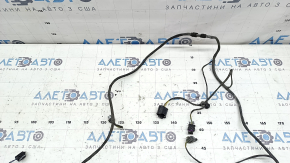 Проводка переднього бампера BMW X3 F25 15-17 рест, під птф, парктроніки, датчик температури навколишнього повітря та камеру