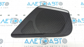 Сетка дверного динамика переднего левого нижняя Audi A6 C7 12-18 Bose, черная, царапины