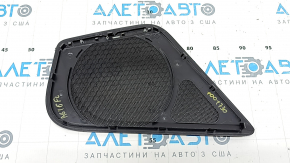 Сетка дверного динамика переднего левого нижняя Audi A6 C7 12-18 Bose, черная, царапины